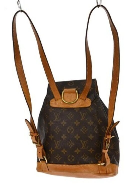 BUYIT03 LOUIS VUITTON MONTSOURIS MM BACKPACK BAG MONOGRAM M51136 SP0021 main image 16